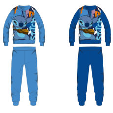 Global Licence Srl Disney Stitch pamut flanel gyerek pizsama - középkék - 122