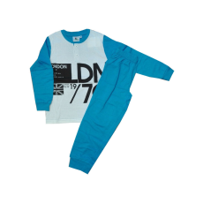 Global Licence Srl Hosszú ujjú pamut gyerek pizsama - Evidence - középkék - 110