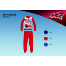 Global Licence Srl Téli pamut interlock gyerek pizsama - Disney Verdák - piros - 110 gyerek hálóing, pizsama