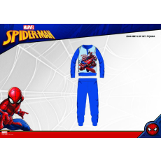 Global Licence Srl Téli pamut interlock gyerek pizsama - Pókember - középkék - 140