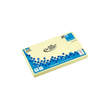 GLOBAL NOTES AMC AG Info Notes önt.jegyzettömb, 125x75mm, 100lap, sárga jegyzettömb