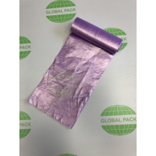 Globál Pack 55x60/10 pe hulladékgyűjtő zsák lila tisztító- és takarítószer, higiénia