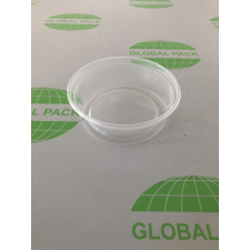 Globál Pack Hagner kerek doboz átlátszó 150 ml PP mikrózható papírárú, csomagoló és tárolóeszköz