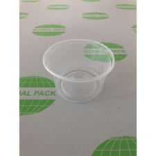 Globál Pack Hagner kerek doboz átlátszó 300 ml PP mikrózható papírárú, csomagoló és tárolóeszköz