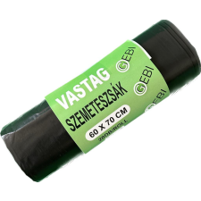 Globál Pack Szemeteszsák 60x70/15 fekete (65 liter) / 20db tisztító- és takarítószer, higiénia