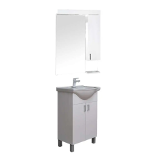 Global Viva EKONOMIK 55/65/75 cm komplett fürdőszoba bútor, LED világítással fürdőszoba bútor