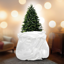Globiz International Kft. Karácsonyfa zsák - fólia - 119 x 244 cm (59706) műfenyő