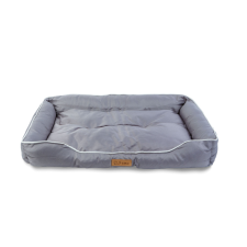 Globiz International Kft. Kutyafekhely - 68 x 45 x 11 cm - szürke szállítóbox, fekhely kutyáknak