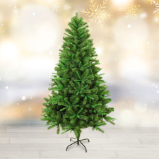 Globiz International Kft. Műfenyő - 210 cm - 3D lucfenyő - kétszínű - PVC (56485D) műfenyő