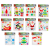 Globiz International Kft. Zselés ablakdekor szett – Karácsonyi mintákkal