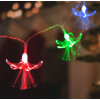 Globiz LED fényfüzér - virágos - 20 LED - 2,85 méter - színes - 2 x AA