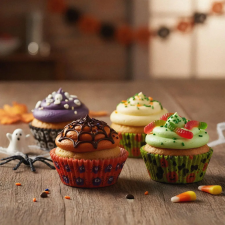 Globiz Muffin papír Halloween 100db karácsonyi dekoráció