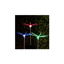 Globiz Szitakötő, kerti szolár LED lámpa kültéri világítás