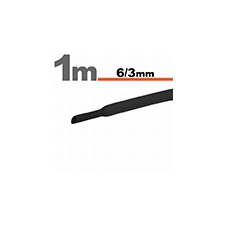 Globiz Zsugorcső (6 mm - 3 mm) - fekete villanyszerelés