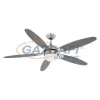 GLOBO 0308 AZURA Mennyezeti ventilátor lámpával , E14 , 60W , ház: króm, nikkel matt, üveg