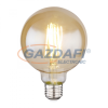 GLOBO 11526A LED Fényforrás LED Fényforrás borostyán színű üveg búrával, Globe kivitelben. Ø:95, H:140, inkl. 1xE27 LED 7W 230V,700lm, 2700K