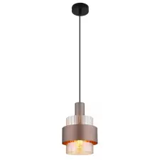 GLOBO 15560HA MILLEY függeszték 60W 230V IP20 1xE27 fekete d=185 mm világítás
