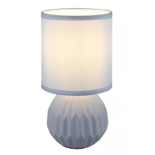 GLOBO 21730B SYLAS asztali lámpa 40W 230V IP20 1xE14 kék d=120 mm világítás