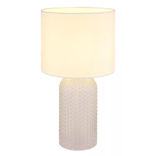 GLOBO 21735W SOFIA asztali lámpa 60W 230V IP20 1xE27 fehér d=265 mm világítás