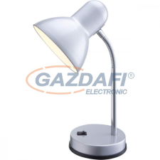 GLOBO 2487 BASIC Asztali lámpa , 40W , E27 , fém, műanyag, króm világítás