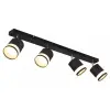 GLOBO 57852-4 LUCERO LED spotlámpa 7W 230V IP20 4xGX53 LED fekete HxSzxM=800x82x185mm 364lm 3000K
