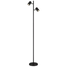 GLOBO 57918SB JAMES állólámpa 5W 230V IP20 2xGU10 LED fekete HxSzxM=270x220x1580mm világítás