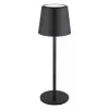 GLOBO 58482B VANCOUVER LED asztali lámpa 1,20 230V IP44 1xLED fekete d=85 mm 50lm