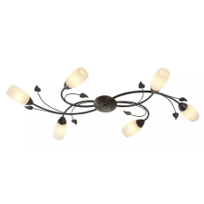 GLOBO 60800623X VENEZIA mennyezeti lámpa 40W 230V IP20 6xE14 rust colopiros HxSzxM=550x1060x220mm világítás