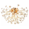 GLOBO 64135D KATRINA LED mennyezeti lámpa 3,50 230V IP20 4xG9 LED arany d=450 mm 350lm 3000K