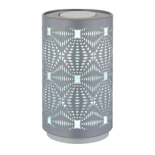 GLOBO Amiyah asztali lámpa szürke 1xLED világítás