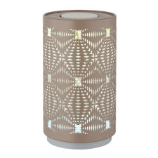 GLOBO Amiyah fehér-szürke LED asztali lámpa (GLO-21018CH) LED 1 izzós IP20 világítás