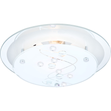 GLOBO Ballerina I króm-fehér mennyezeti lámpa (GLO-48090) E27 1 izzós IP20 világítás