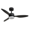 GLOBO Blackwell 03608 távirányítós mennyezeti ventilátoros lámpa, 20W LED, 2700K-6500K, 170-800lm