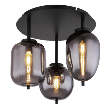 GLOBO BLACKY 15345-3D mennyezeti lámpa, 3x40W E14 világítás