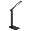 GLOBO Brighton fekete-opál LED asztali lámpa (GLO-58439SA) LED 1 izzós IP20