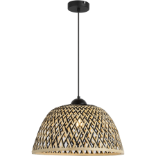 GLOBO függőlámpa 1 izzós fekete matt 400 mm x 1200 mm világítás