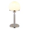 GLOBO Haku nikkel-opál asztali lámpa (GLO-21954C) E27 1 izzós IP20