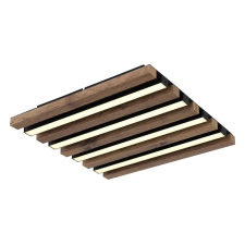 GLOBO Hayden fekete-barna LED mennyezeti lámpa (GLO-67347D1) LED 1 izzós IP20 világítás