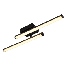 GLOBO Kirina fekete LED mennyezeti lámpa (GLO-67342-12) LED 1 izzós IP20 világítás