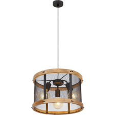 GLOBO – lighting Globo Lighting Jeanie függőlámpa 3x40 W fekete 15661H1 világítás