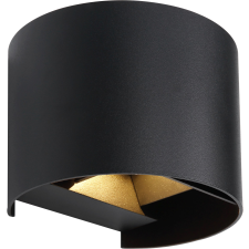 GLOBO – lighting Globo Lighting Veronika kültéri fali lámpa 1x3 W fekete 34168RB kültéri világítás