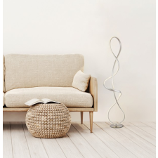 GLOBO Swirl nikkel LED állólámpa (GLO-67341SN) LED 1 izzós IP20 világítás