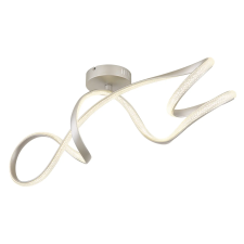 GLOBO Swirl nikkel LED mennyezeti lámpa (GLO-67341DN) LED 1 izzós IP20 világítás