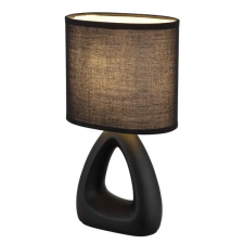GLOBO Triangle fekete asztali lámpa (GLO-21731S) E14 1 izzós IP20 világítás