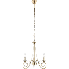 GLOBO Truncatus sárgaréz csillár (GLO-69003-3) E14 3 izzós IP20 világítás