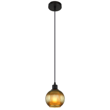 GLOBO Zumba fekete-zöld függesztett lámpa (GLO-15638G) E27 1 izzós IP20 világítás