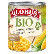 Globus bio szuperédes csemegekukorica konzerv 1 db konzerv