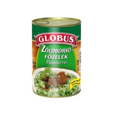 Globus zöldborsófözelék pörkölttel - 400g alapvető élelmiszer