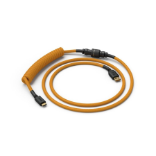 Glorious USB-C billentyűzet spirálkábel aranyszínű (GLO-CBL-COIL-GG) kábel és adapter