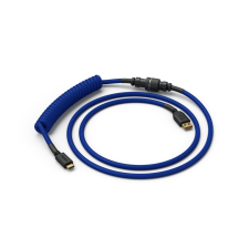 Glorious USB-C billentyűzet spirálkábel kék (GLO-CBL-COIL-COBALT) (GLO-CBL-COIL-COBALT) billentyűzet